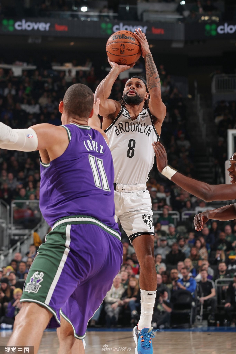 雄鹿遭遇篮网终结连胜 雄鹿遭遇篮网终结连胜